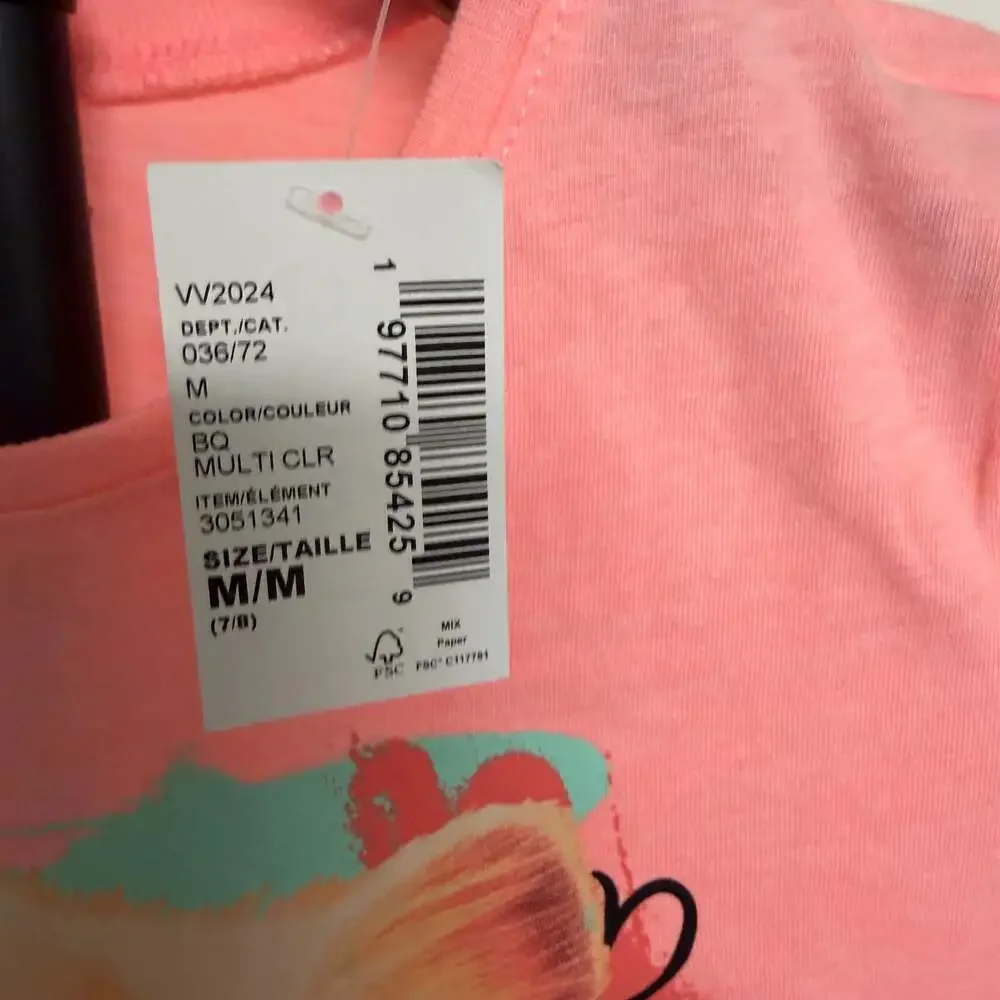 The Children's Place Girls' Long Sleeve  T-Shirt Set (Cat & Girl Pwr) qty 2 0083